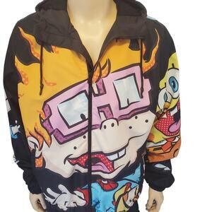 Nickelodeon Members Only Viocom 2022 Character Hoodie Size Large